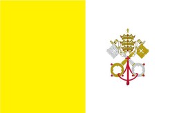 Flaga Watykanu rozmiar: 112 x 70 cm