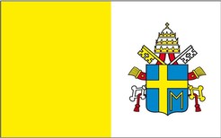 Flaga Papieska JP II